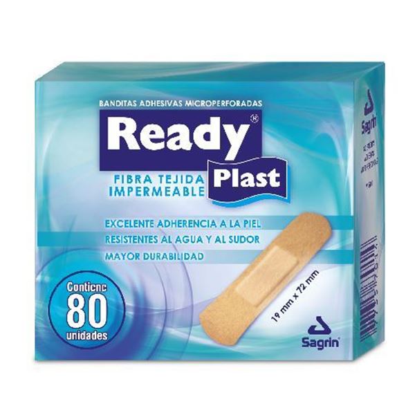 Imagen de READYPLAST - CAJA 80 CURITAS