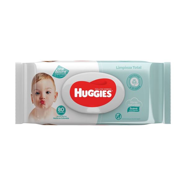 Imagen de HUGGIES - TOA HUMEDAS - ONEYDONE - FTOP - X 80 - D**