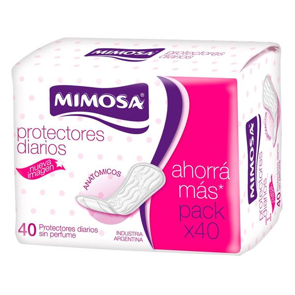 Imagen de MIMOSA - PROT DIARIO - REGULAR - 40 UNID