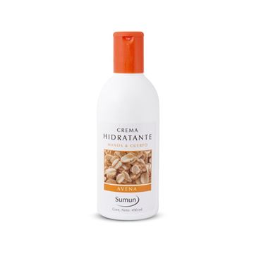 Imagen de SUMUN CREMA MANOS Y CUERPO AVENA DE 490 ML