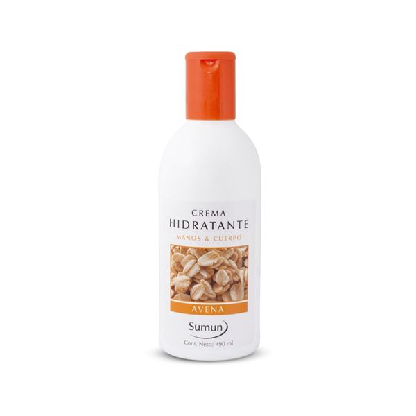 Imagen de SUMUN CREMA MANOS Y CUERPO AVENA DE 490 ML
