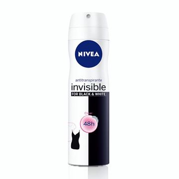 Imagen de NIVEA - DEO SPRAY - FEM - B&W CLEAR - 150 ML