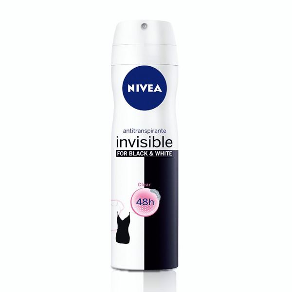 Imagen de NIVEA - DEO SPRAY - FEM - B&W CLEAR - 150 ML