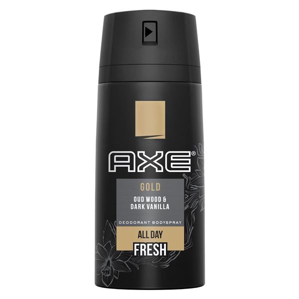 Imagen de AXE - DEO AER - BS GOLD WOOD VANILLA - 96 GRS / 150 ML - D**