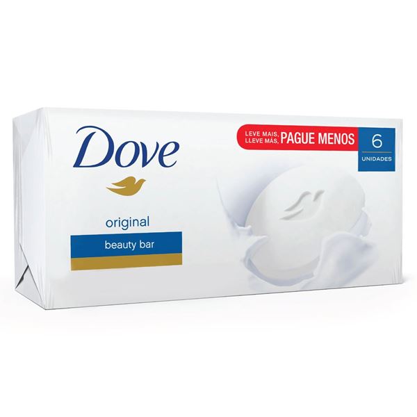 Imagen de DOVE - JABON  - ORIGINAL - 6 X 90 G