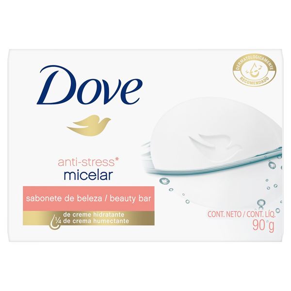 Imagen de DOVE - JABON - AGUA MICELAR - 90 GRS - D**