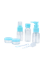 Imagen de SET - FRASCOS - PLASTICO - VACIO - VIAJE - ER11078 - ID 2863