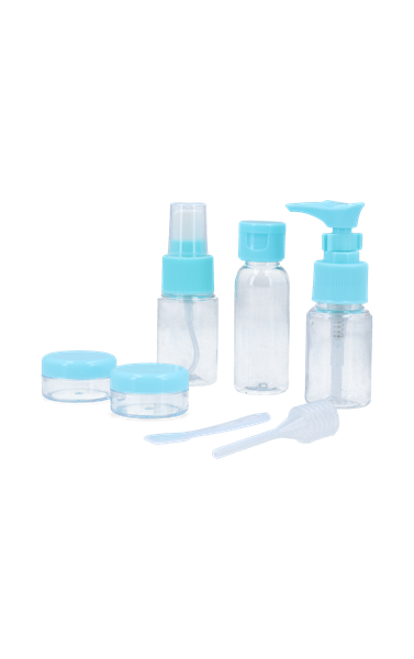 Imagen de SET - FRASCOS - PLASTICO - VACIO - VIAJE - ER11078 - ID 2863
