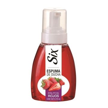 Imagen de SIX - ESPUMA DE DUCHA - FRUTOS ROJOS 270 ML