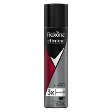  REXONA MEN - DEO CLINICAL - SPRAY - SPORT - 67 G / 110 ML