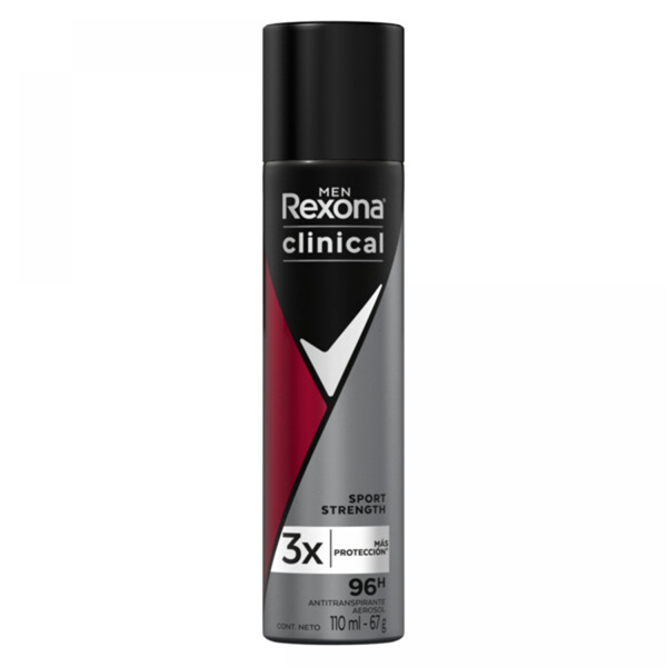  REXONA MEN - DEO CLINICAL - SPRAY - SPORT - 67 G / 110 ML