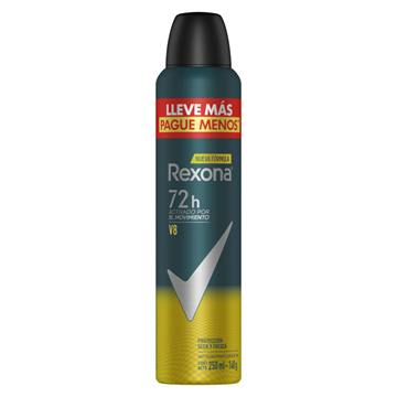 REXONA - DEO AEROSOL - V8 - LLEVE MAS - 148 GRS 