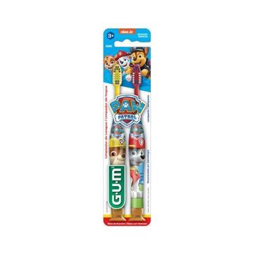 GUM - 4060PP - CEPILLO DENTAL - NIÑO - PAW PATROL - SUAV- 2U 