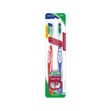 GUM - 1462 - CEPILLO DENTAL - SUPERTIP - NORMAL / MEDIO - 2