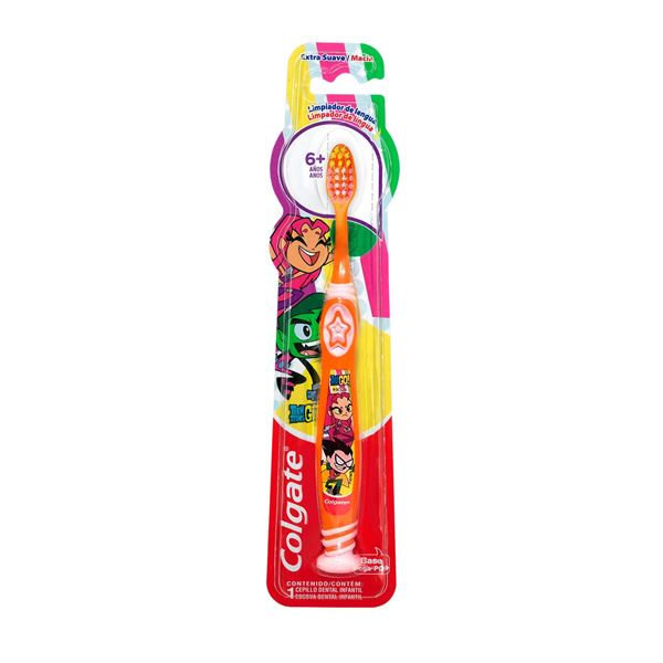 COLGATE - CEPILLO - TEEN TITANS GO - 6 + AÑOS