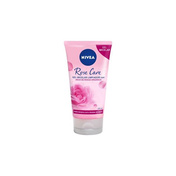 NIVEA - LIMPIADOR FACIAL - GEL MICELAR - 150 ML - ROSE CARE