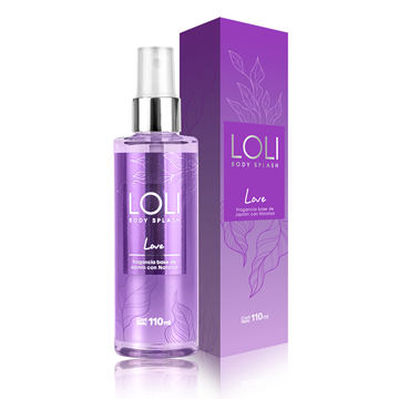 LOLI - BODY SPLASH - LOVE - 110 ml 
