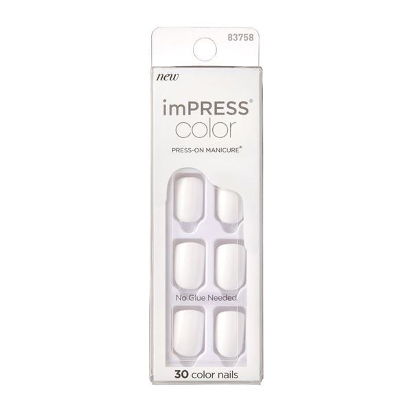 KISS - UÑAS POSTIZAS - IMPRESS - KIMCO19 - FROSTING