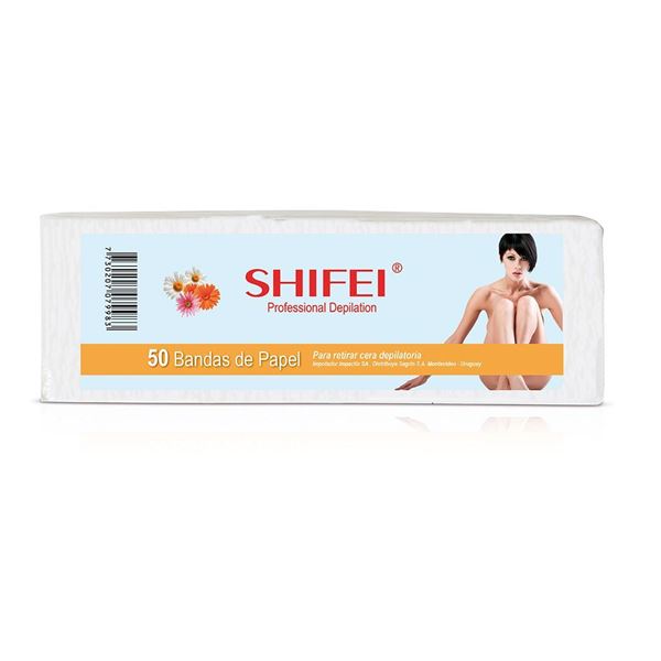 SHIFEI - PAPEL - BANDA - DEPILACION - X 50