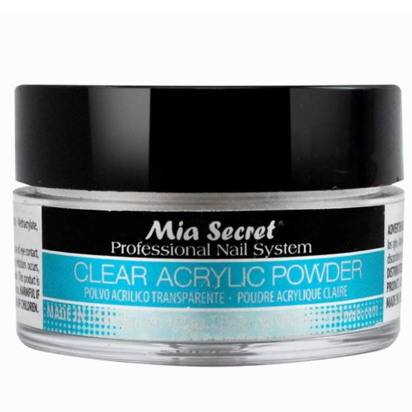 MIA SECRET - POLVO ACRILICO - CLEAR - 15 GRS