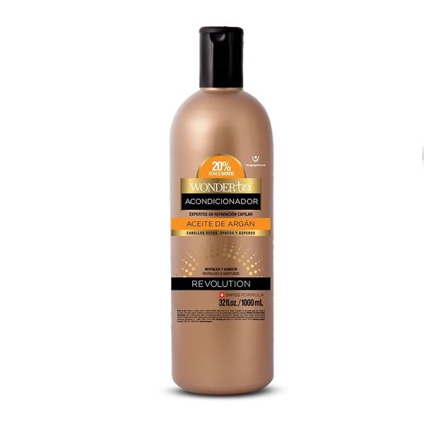 ACONDICIONADOR WONDER TEX ARGAN REVOLUTION 1 LT