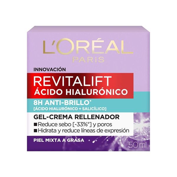  Loreal - REVITALIF - ACIDO HIALURONICO - GEL CREAM - 50 ML