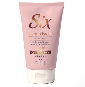 SIX - CREMA - FACIAL - HIDRATANTE - 50 Grs
