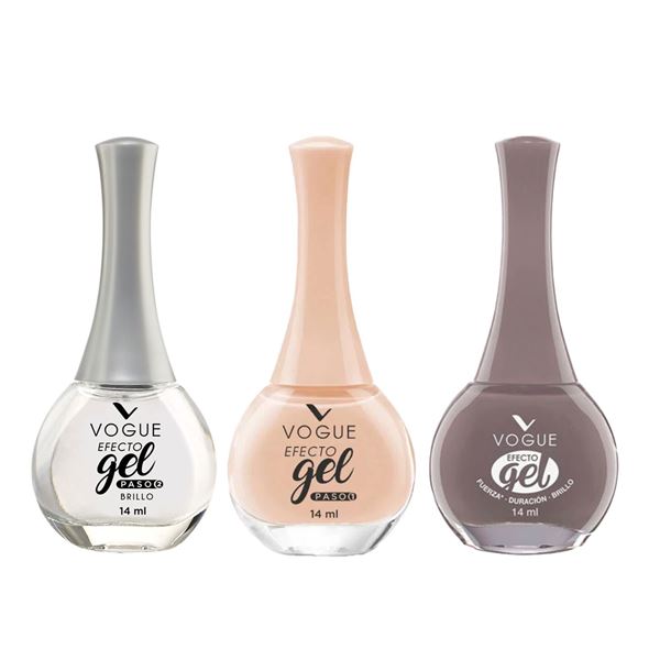 VOGUE - PCK - ESMALTES - EFECTO GEL - VERSIÓN 2