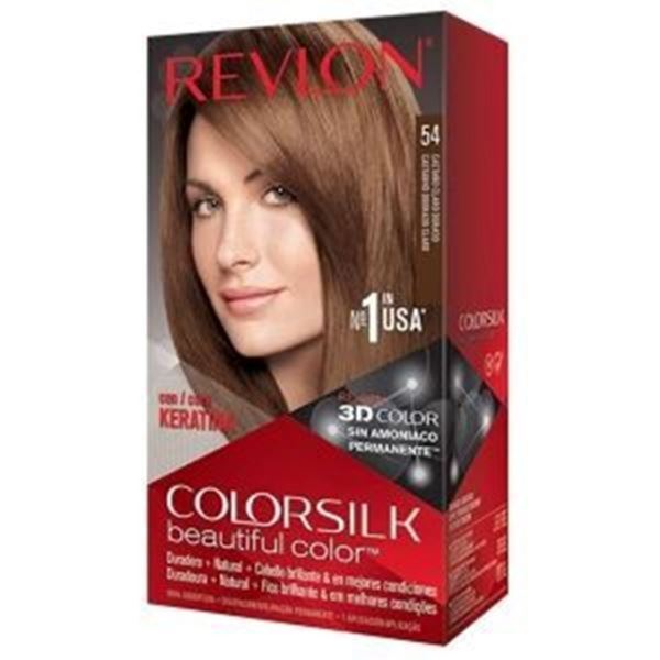 REVLON - COLORSILK - CASTAÑO CLARO DORADO - 54