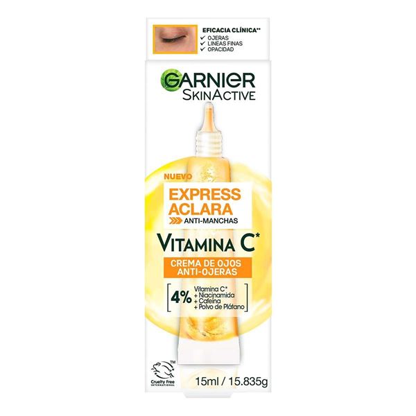 GARNIER - CREMA - OJOS - EXPRESS ACLARA - 15ML