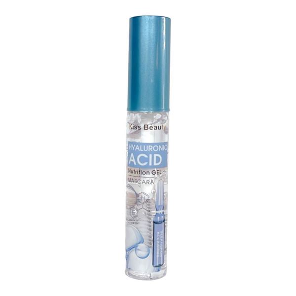 KISS BEAUTY - HYALURONIC ACID - MASCAR PESTAÑA - TRANSPAREN