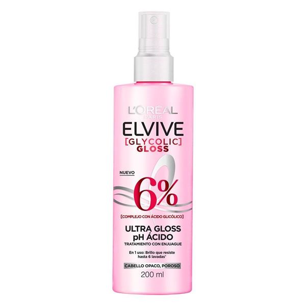 ELVIVE - GLYCOLIC GLOSS - SPRAY TRAT - ACIDIFIER - 200 ML