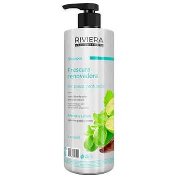 RIVIERA - MENTA Y LIMA - SH - SIN SAL - 1000 ML