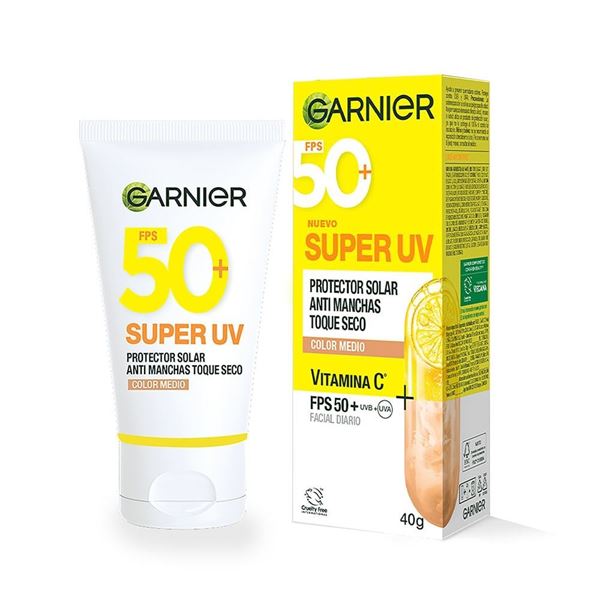 GARNIER - SUPER UV - FPS 50+ - SOLAR - FACIAL - MEDIUM