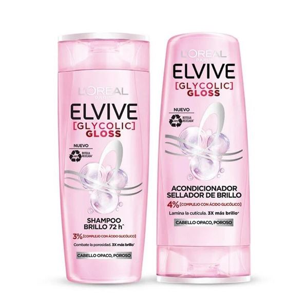 ELVIVE - GLYCOLIC GLOSS - PCK - SH 370 + ACOND 200