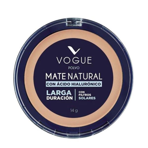 VOGUE - POLVO COMP - MATE NATURAL - ACID HIAL - NATURAL