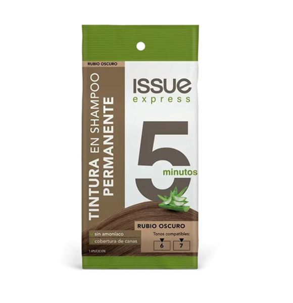 ISSUE - TINTURA EN SHAMPOO - EXPRESS 5 MIN - RUBIO 