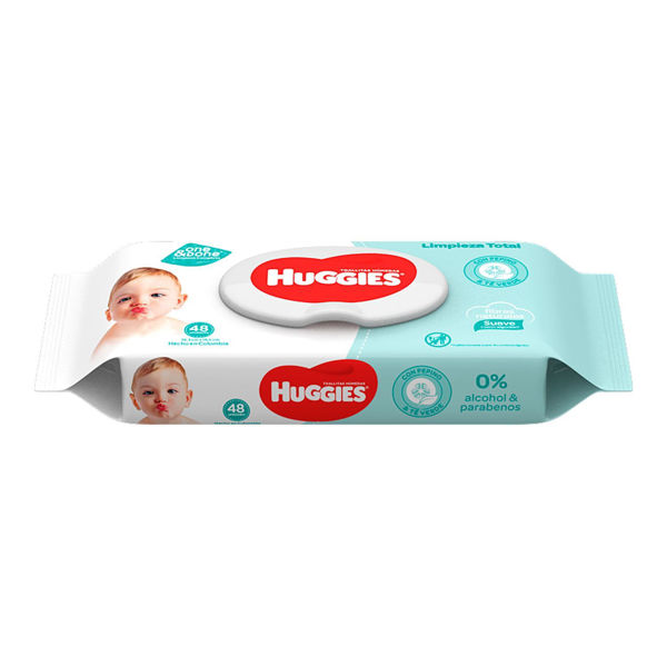 Imagen de HUGGIES - TOA HUMEDAS - ONE DONE - FTOP - 48 UNID - D**