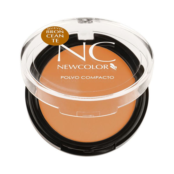 Imagen de NEWCOLOR  - POLVO COMPACTO - BRONCEANTE  - DORADO