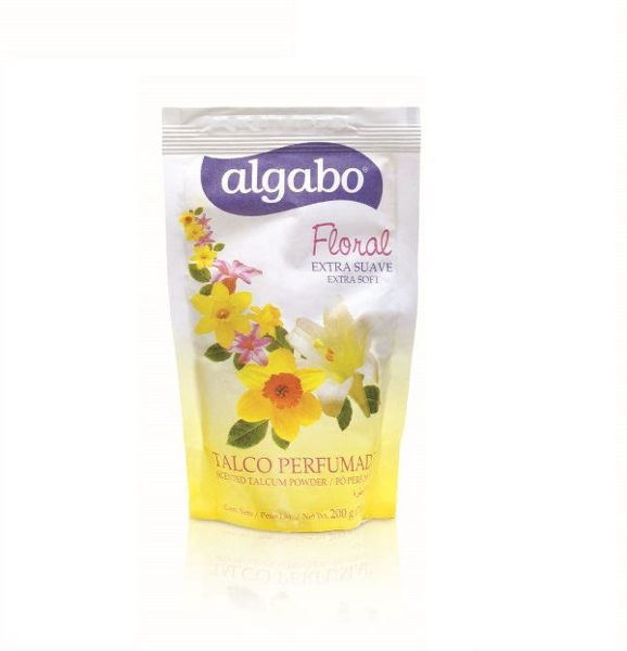Imagen de ALGABO - TALCO -  PERFUMADO - FLORAL - DOYPACK - 200 GRS