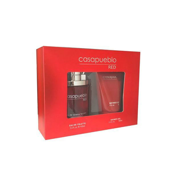 Imagen de CASAPUEBLO - PCK - NAVY - EDT + SHOWER - RED