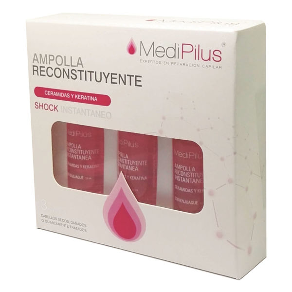 Imagen de MEDIPILUS - AMPOLLA X 3 - CERAMIDAS