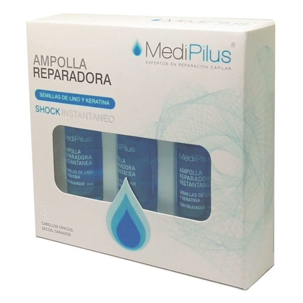 Imagen de MEDIPILUS - AMPOLLA X 3 - REPARADORA
