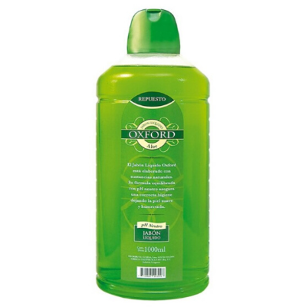 Imagen de OXFORD JABON LIQUIDO ALOE 1000 ML