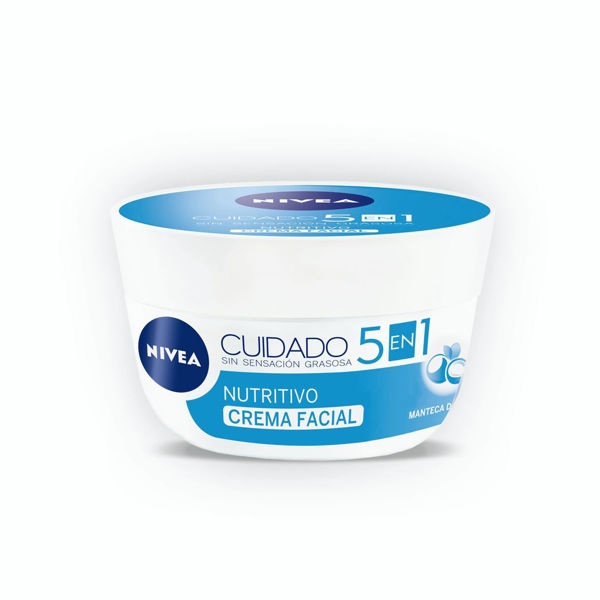 Imagen de NIVEA - CREMA - FACIAL - CUIDADO 5 EN 1- NUTRITIVO - 50 ML