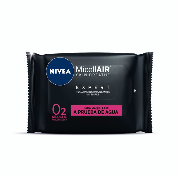 Imagen de NIVEA - TOALLITAS DESMAQ. - MICELAR EXPERT BLACK 20U - D**