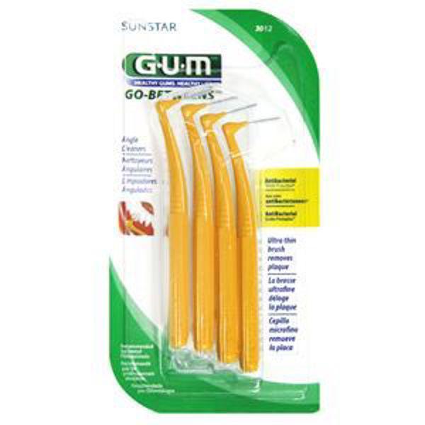 Imagen de GUM - 3012 - GO BETWEENS - CEP. INT. - CILINDRICO - 4 UNID -