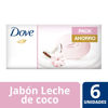 Imagen de DOVE - JABON - LECHE DE COCO -  6 x 90 GRS