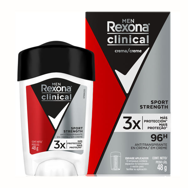Imagen de REXONA MEN - DEO CLINICAL - SOLID SPORT - 48 GRS
