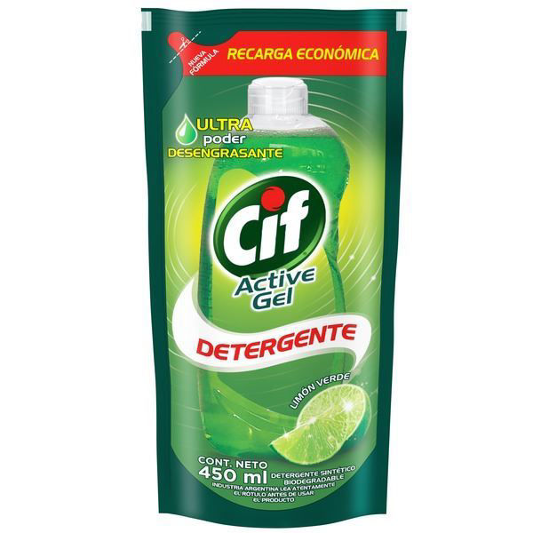 Imagen de CIF - BIO ACTIVE - DYP - LIM VERDE - 450 ML - D *